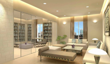Vách Ngăn Kính Cường Lực Phòng Khách Đẹp