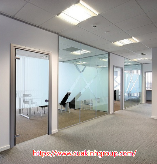 Báo giá lắp đặt vách ngăn kính cường lực tại Thái Bình