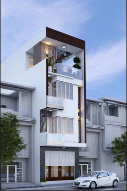 Cửa kính cường lực phù hợp với mọi thiết kế nhà ống