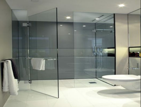 Vách kính tắm và những tính năng ưu việt của vách kính cường lực nhà tắm