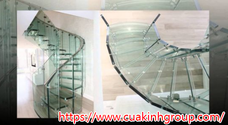 Những lợi ích tuyệt vời khi lắp đặt lan can kính cầu thang