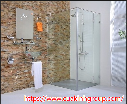 Kích thước phòng tắm kính đạt chuẩn