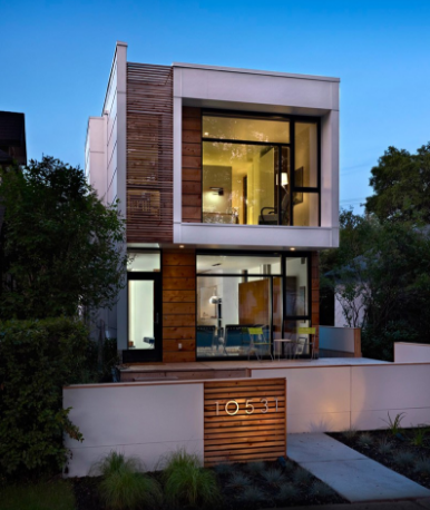 Thiết kế nhà đẹp với kính cường lực