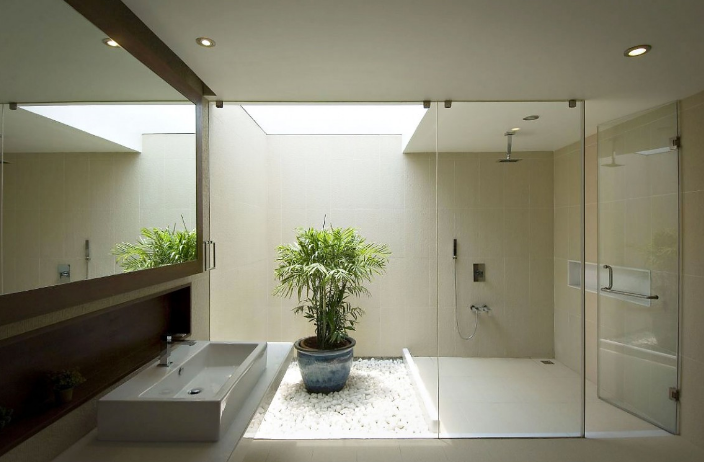 Kính cường lực mang lại vẻ đẹp cho ngôi nhà