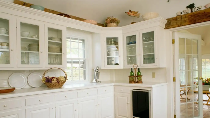 Tủ bếp bằng kính cường lực- Xu hướng mới trong năm 2018