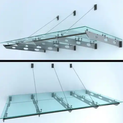 Mái kính cường lực giá rẻ