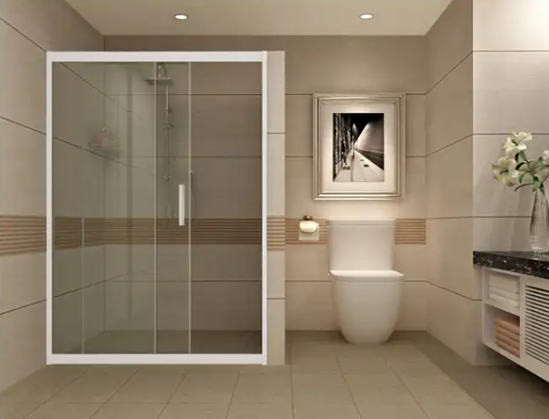 Vách kính phòng tắm đẹp 4