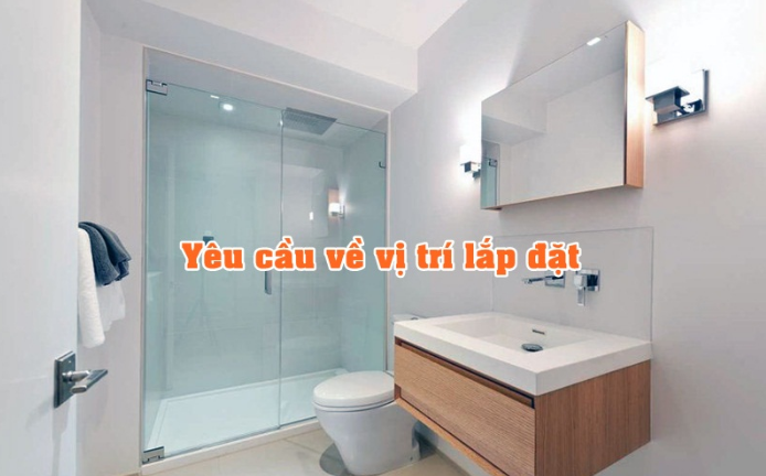 Lưu ý khi sử dụng nhà tắm có vách tắm kính
