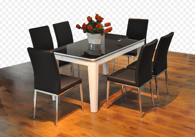 mẫu bàn ăn bằng kính2