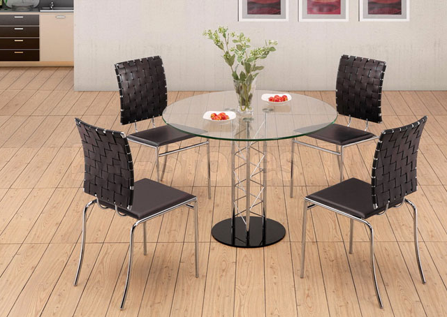 mẫu bàn ăn bằng kính5