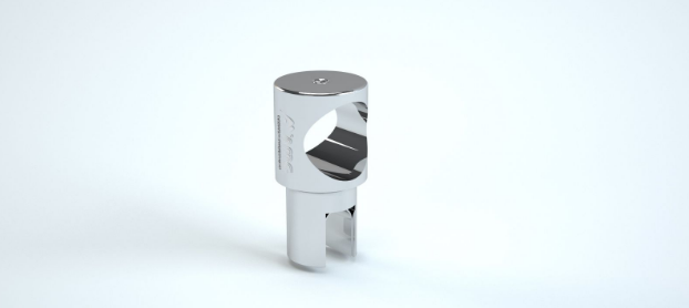 Phụ kiện vách tắm kính 90 độ 2