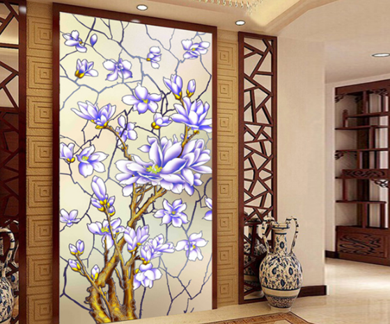 Vách kính nghệ thuật sang trọng 2