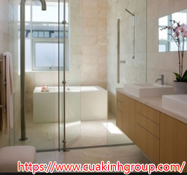 Đơn vị thi công thiết kế vách kính tắm tại Ninh Thuận giá cả ưu đãi
