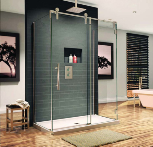 Sử Dụng Vách Tắm Kính Sáng Tao Và Nghệ Thuật
