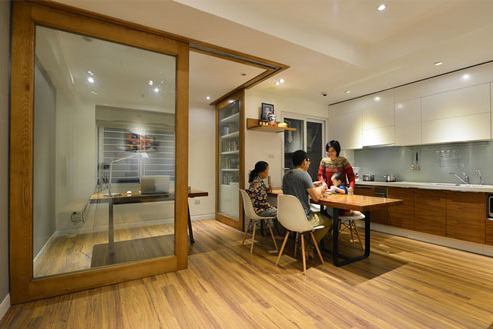 Kết Hợp Phong Cách Á Đông Với Đủ Loại Vách Kính