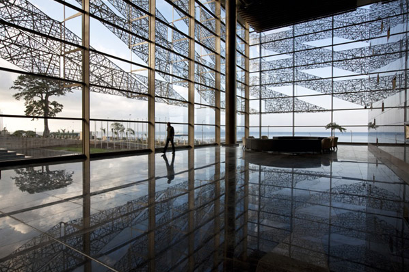 Công Trình Vách Kính Cho Chủ Nghĩa Hện Đại TRIPOLI CONGRESS CENTER