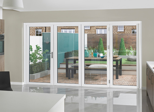 Địa chỉ cung cấp cửa kính cường lực 4 cánh uy tín tại Hà Nội