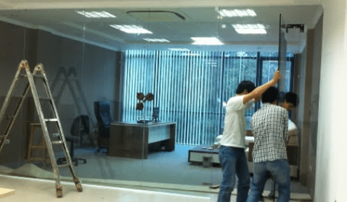 Dịch vụ sửa cửa kính cường lực uy tín tại Hà Nội