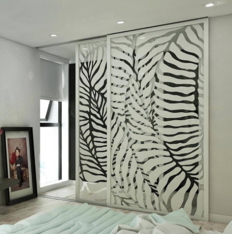 Báo giá kính phun cát mờ, các mẫu kính phun cát hoa văn nghệ thuật