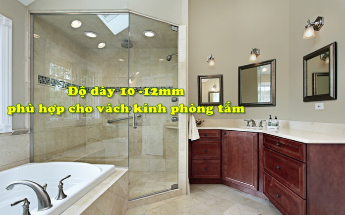 Những lưu ý khi sử dụng nhà tắm có vách kính