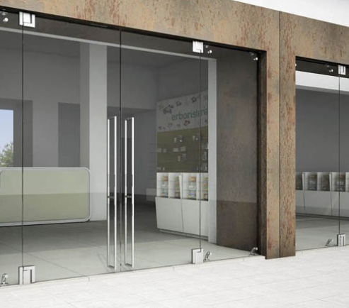 Mẫu cửa kính 4 cánh đẹp phù hợp với ngôi nhà có mặt tiền rộng