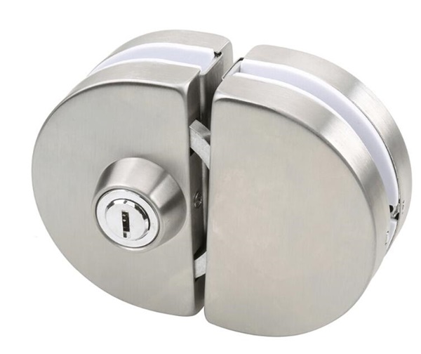 Khóa cửa kính bán nguyệt kep