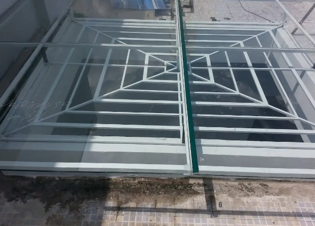 Mái kính giếng trời tại Hà Nội