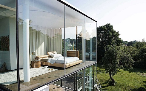 Phòng ngủ bằng kính đẹp tại Hà Nội 2