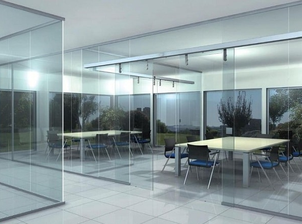 Vách kính cường lực văn phòng Hà Nội