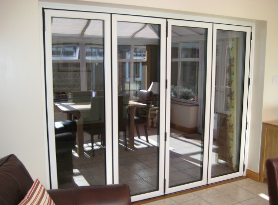 Cửa kính 4 cánh tại Hà Nội 1