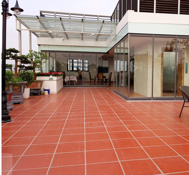 Cửa kính xếp 6 cánh