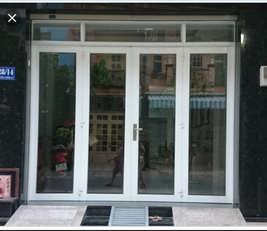 Cửa sắt kính cường lực