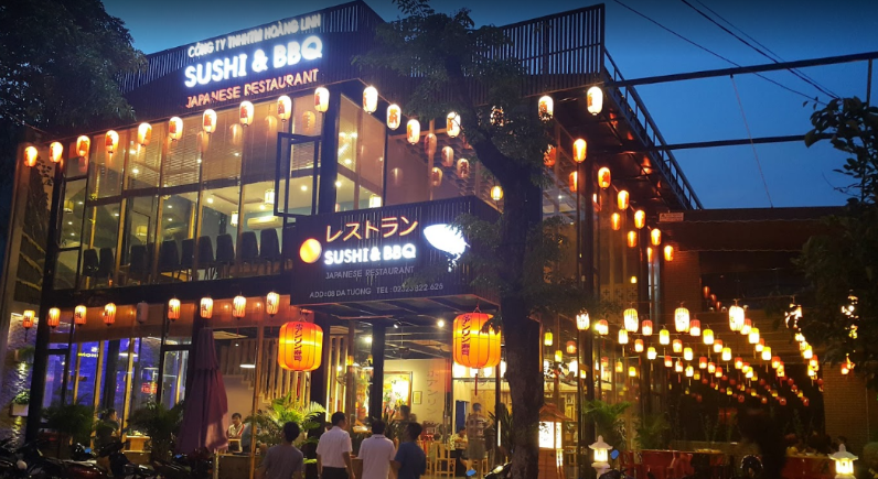 Kính mặt dựng cửa kính cường lực nhà hàng