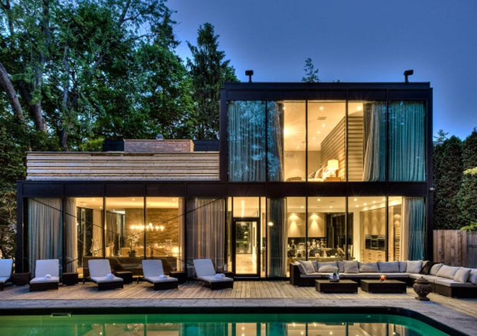 Mẫu nhà kính hiện đại