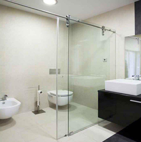 Vách kính nhà tắm 1