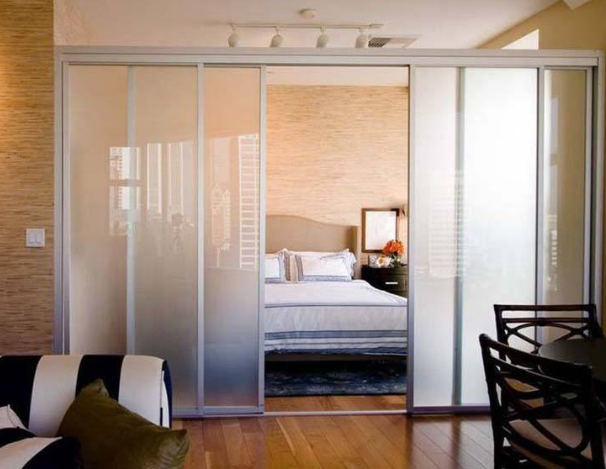 Vách kính ngăn phòng ngủ 3